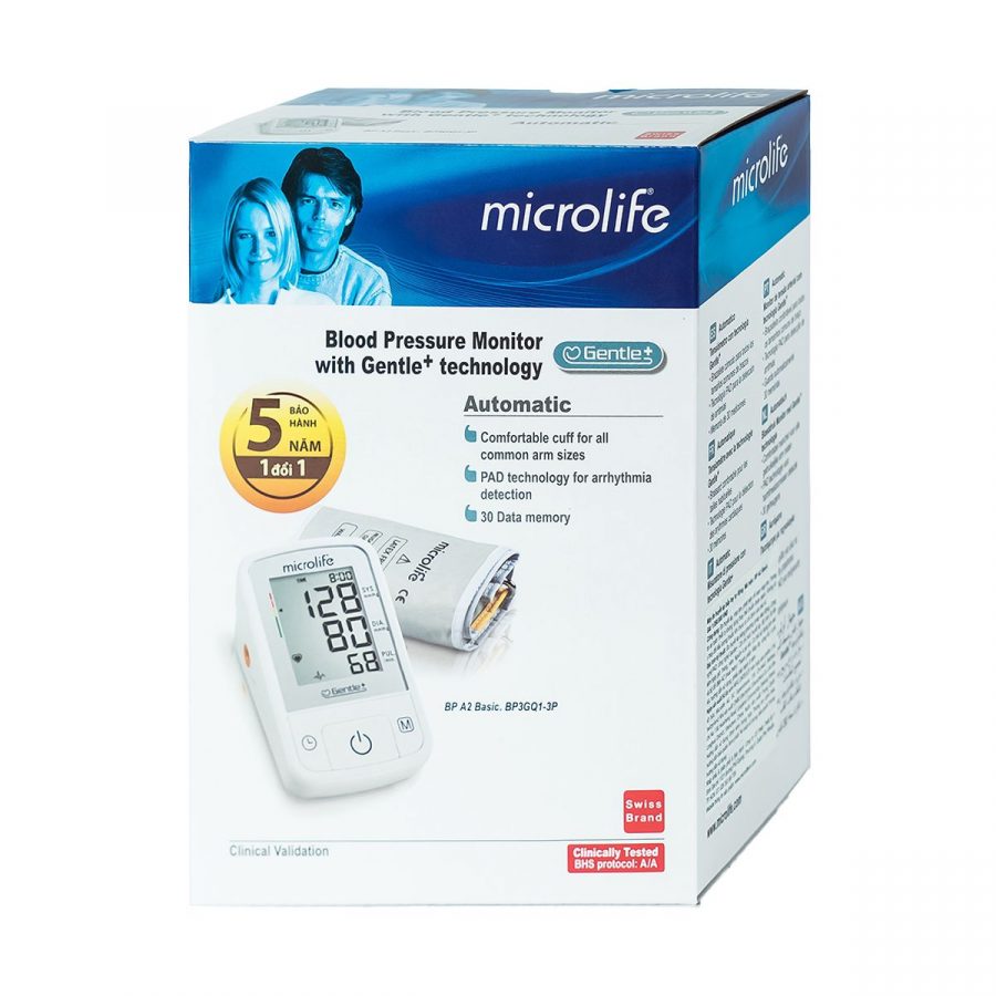 Máy đo huyết áp điện tử Microlife A2 - Thiết bị y tế giá gốc