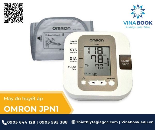 máy đo huyết áp Omron JPN1 - Thiết bị y tế giá gốc