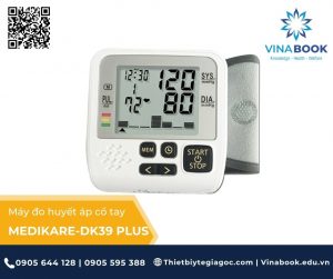 Máy đo huyết áp cổ tay MediKare-DK39 - Thiết bị y tế giá gốc