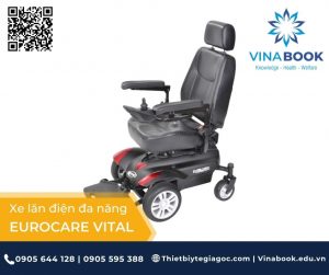 Xe lăn điện Eurocare Vitla - Thiết bị y tế giá gốc