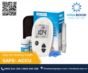 Máy đo đường huyết safe-accu - Thiết bị y tế giá gốc Đà Nẵng