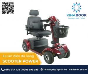 Xe điện 4 bánh Scooter Power - Thiết bị y tế giá gốc