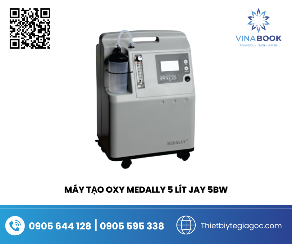MÁY TẠO OXY MEDALLY 5 LÍT JAY 5BW - thiết bị y tế đà nẵng MÁY TẠO OXY MEDALLY 5 LÍT JAY 5BW - thiết bị y tế đà nẵng