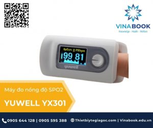 máy đo nồng độ oxy spo2 yuwell yx301 - Thiết bị y tế giá gốc