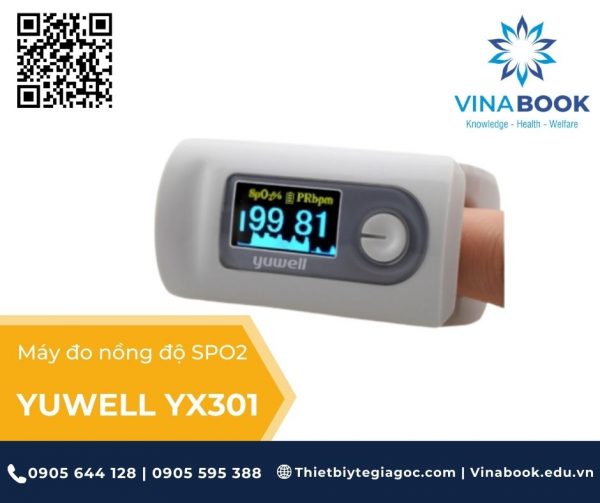 máy đo nồng độ oxy spo2 yuwell yx301 - Thiết bị y tế giá gốc