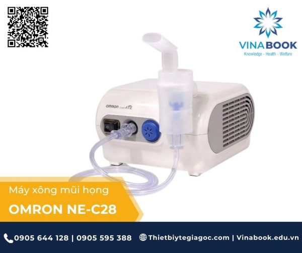 Máy xông khí dung mũi họng Omron ne C28 - Thiết bị y tế giá gốc