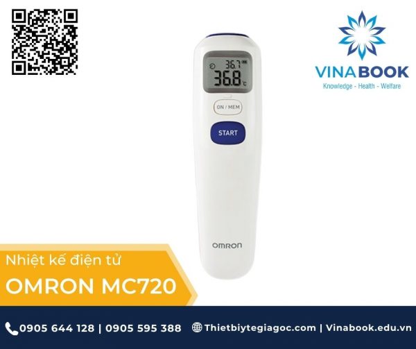 nhiệt kế điện tử omron MC720 - Thiết bị y tế giá gốc