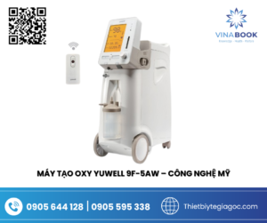 Máy tạo oxy YUWELL 9F-5AW – CÔNG NGHỆ MỸ - thiết bị y tế đà nẵng