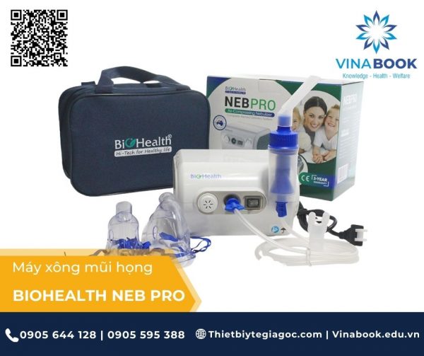 máy xông mũi họng biohealth neb pro - Thiết bị y tế giá gốc