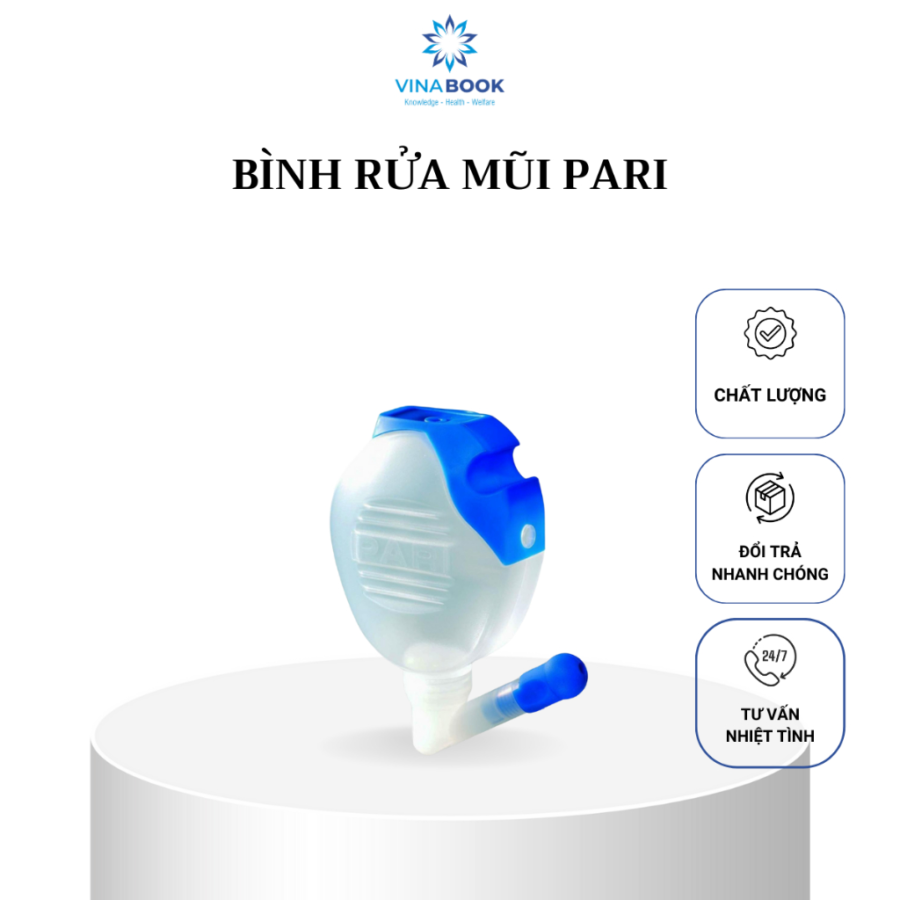 bình rửa mũi pari cho trẻ em thiết bị y tế Đà Nẵng