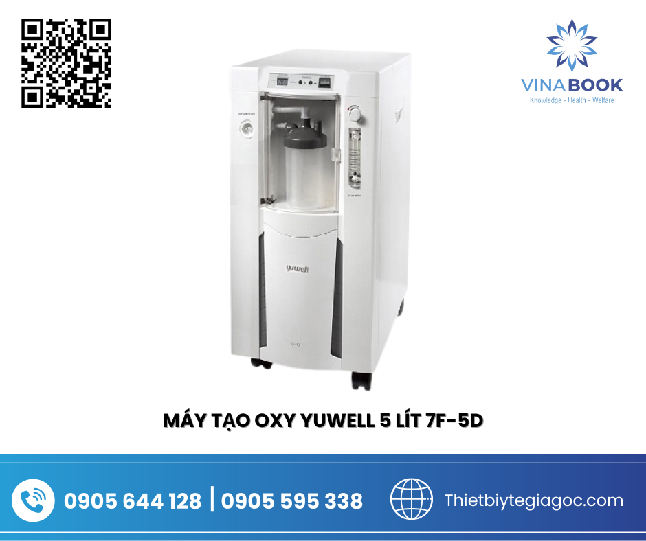 MÁY TẠO OXY YUWELL 5 LÍT 7F-5D - thiết bị y tế đà nẵng MÁY TẠO OXY YUWELL 5 LÍT 7F-5D - thiết bị y tế đà nẵng