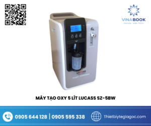 Máy tạo oxy 5 LÍT Lucass SZ-5BW - thiết bị y tế đà nẵng