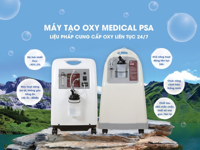máy tạo oxi Medical PSA -  thiết bị y tế
