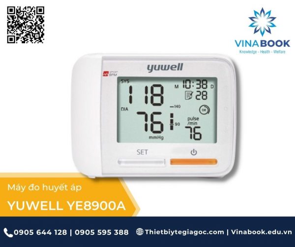 máy đo huyết áp yuwell ye8900A - Thiết bị y tế giá gốc