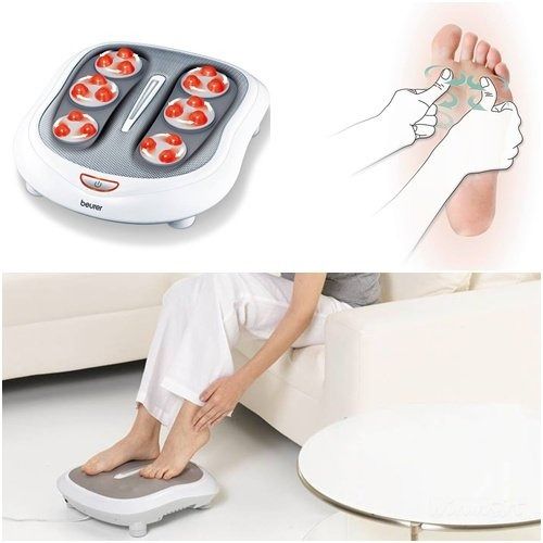 máy massage chân khô có rung và đèn nhiệt mã FM60