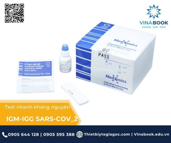 test nhanh khán nguyên medimics IGM-IGG sars-cov-2 - Thiết bị y tế giá gốc