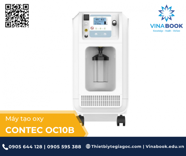 Tổng quan về máy tạo oxy CONTEC OC10B (10 Lít) - Thiết bị y tế giá gốc