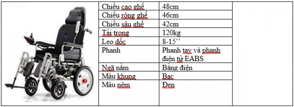 xe lăn điện tự động - thiết bị y tế giá gốc 