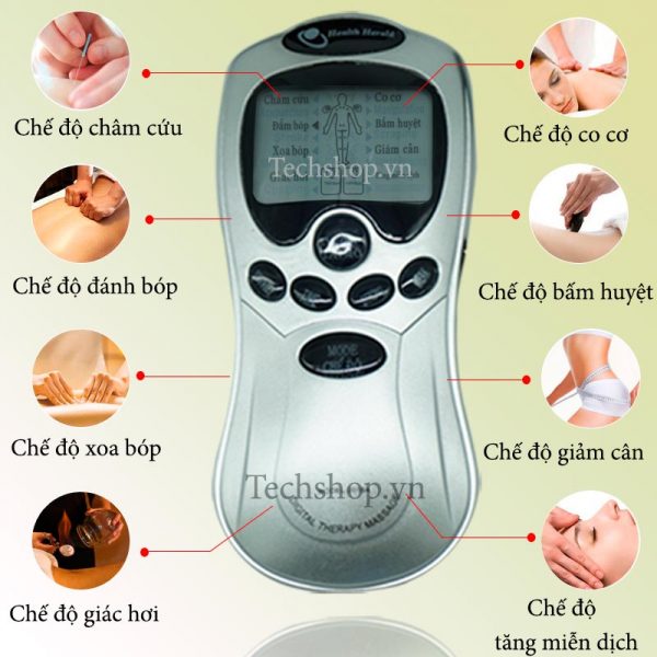 chức năng của máy massage xung điện