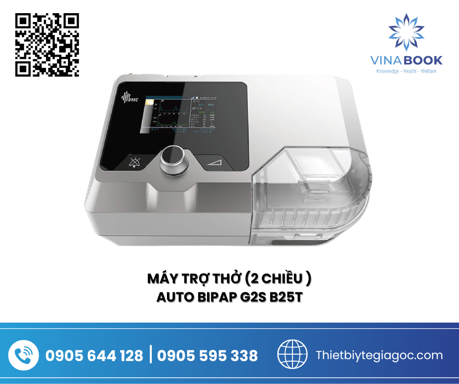 MÁY TRỢ THỞ (2 CHIỀU ) – Bi-level Positive Airway Pressure (BiPAP) Device - thiết bị y tế đà nẵng