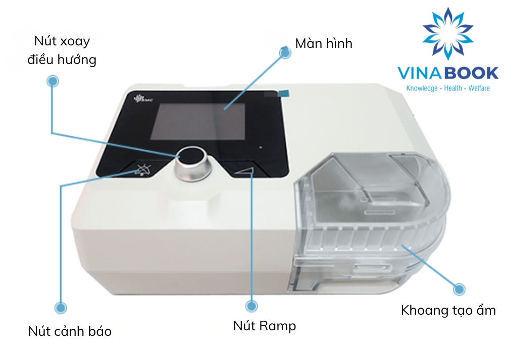 Máy trợ thở 2 chiều Auto BiPAP G2S B25T
