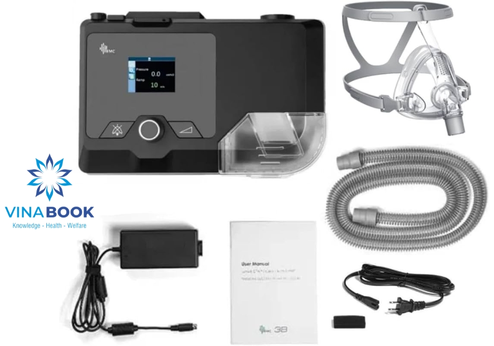 Bộ máy trợ thở Auto Cpap (1 chiều)