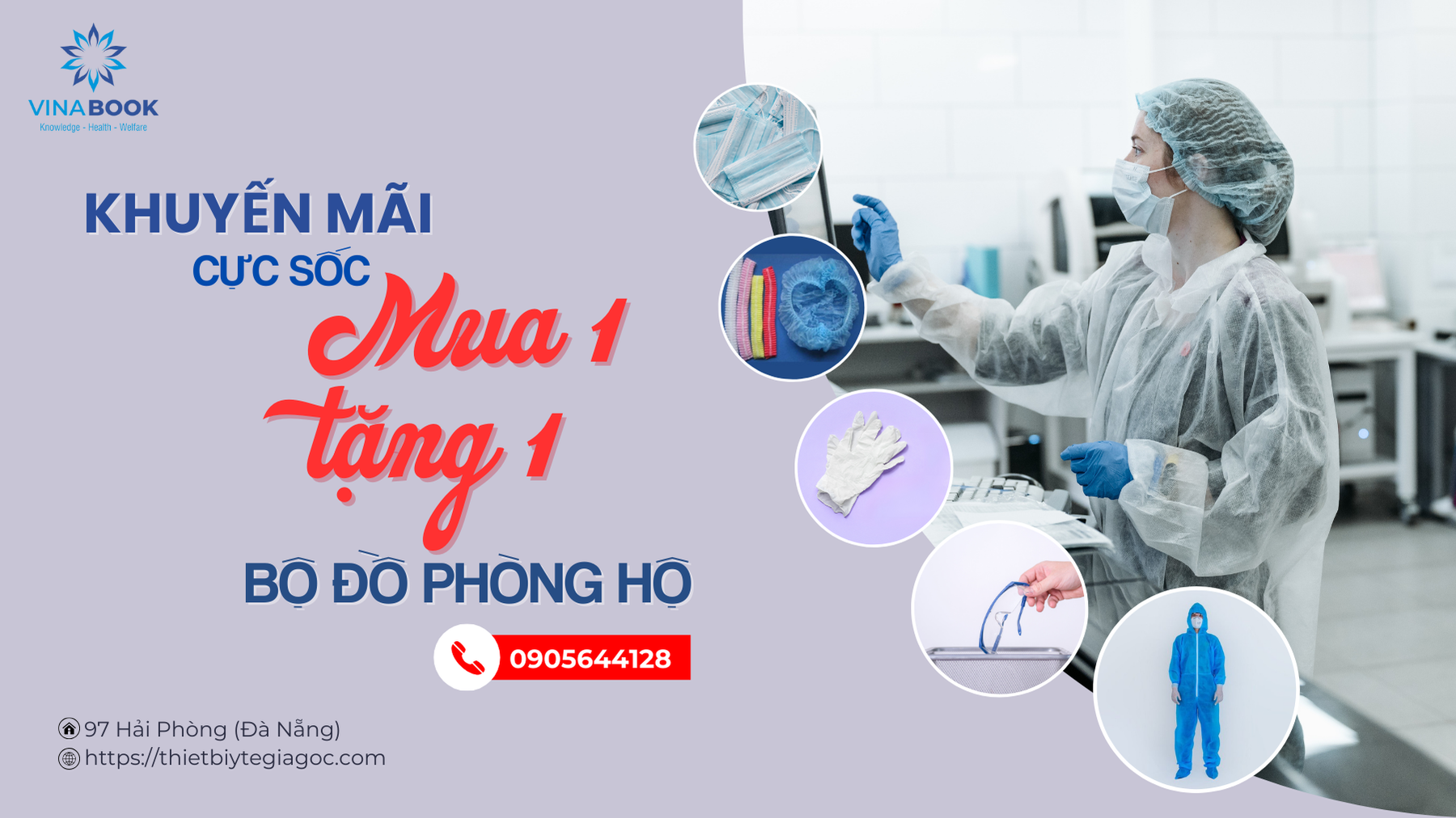 Mua 1 tặng 1 đồ bảo hộ y tế