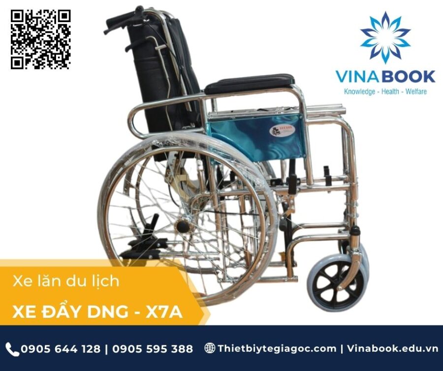  Xe lăn đa chức năng có thắng DNG - X7A