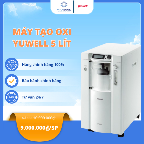 Máy tạo oxy Yuwell 5 Lít bảo hành chính hãng