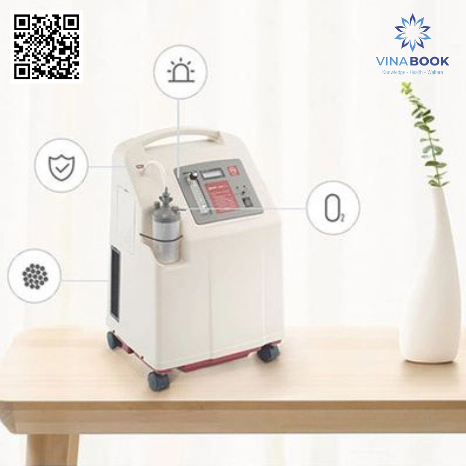 Máy Tạo oxy Yuwell 7f-10w Máy Tạo oxy Yuwell 7f-10w