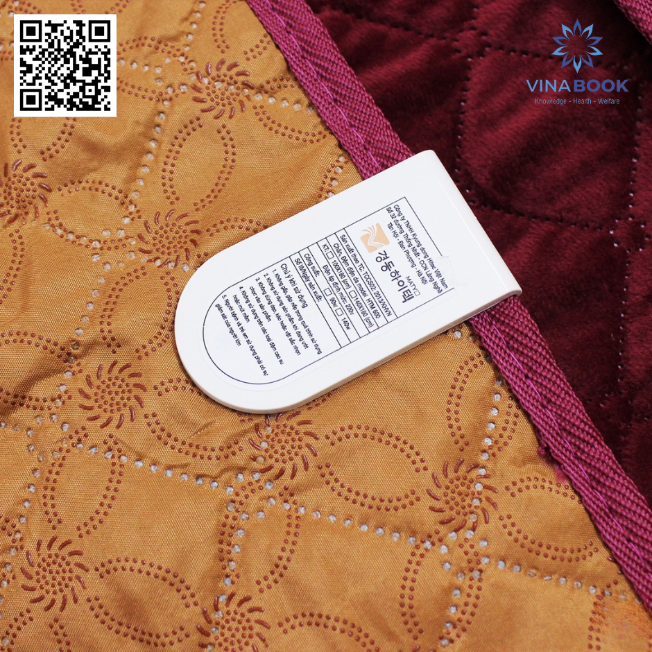 Đệm điện chất liệu nhung cao cấp Kyungdong