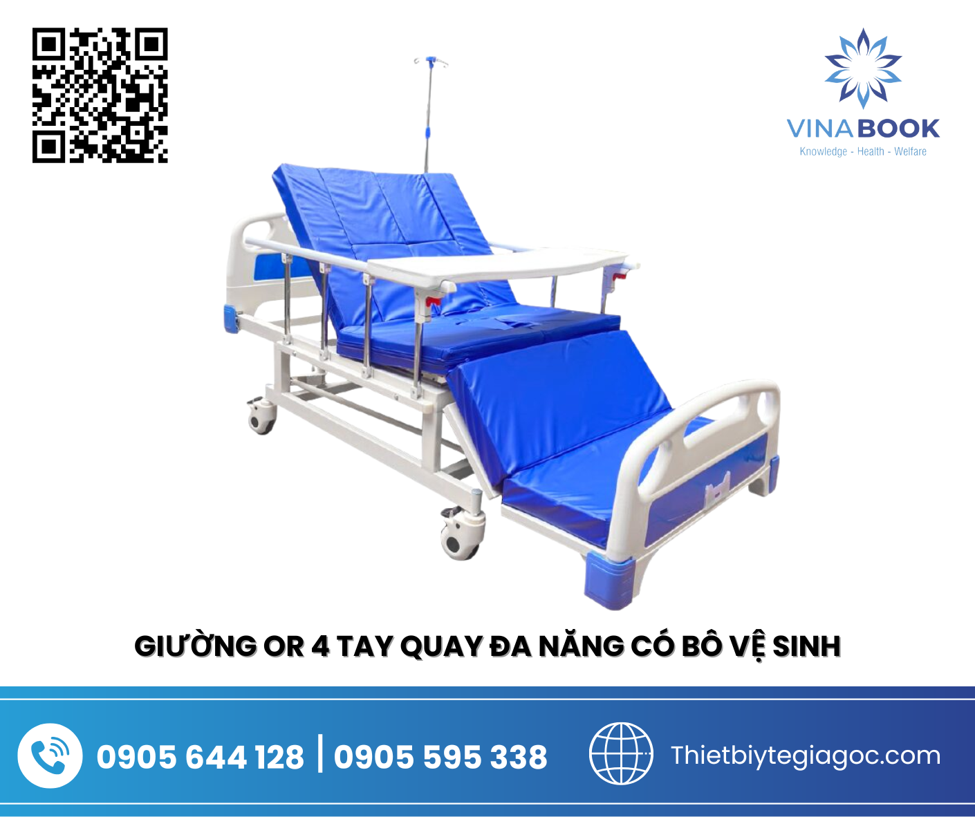 GIƯỜNG OR 4 TAY QUAy đa năng có BÔ vệ sinh