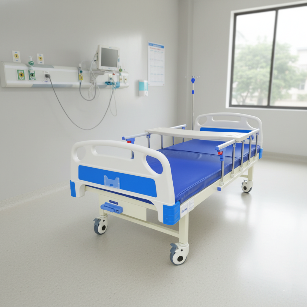 Giường OR 1 tay quay không bô có bàn ăn đi kèm