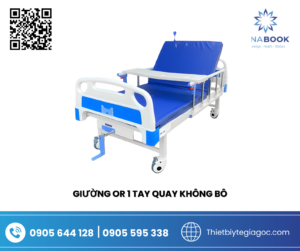 Giường Y Tế 1 Tay Quay Không Bô OROMI ZL-SYA2-I_thietbiytegiagoc