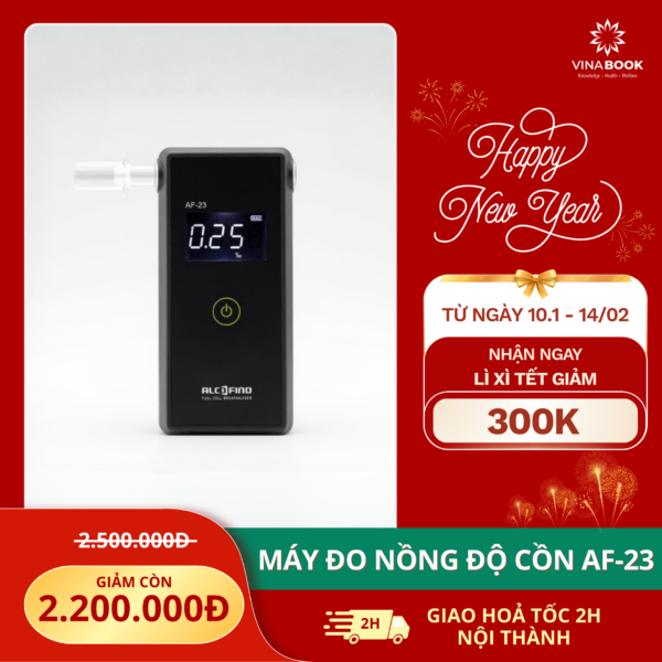 Khuyến mãi máy đo nồng độ cồn AF23