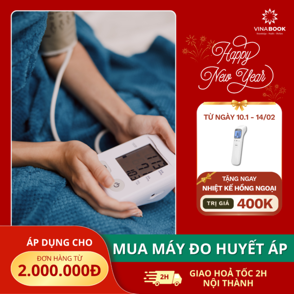 Mua máy đo huyết áp tặng nhiệt kế hồng ngoại