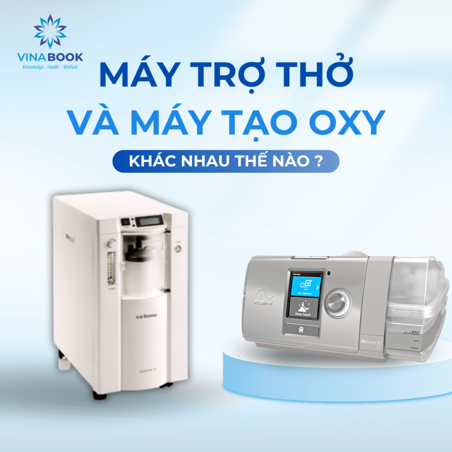 máy trợ thở và máy tạo oxy