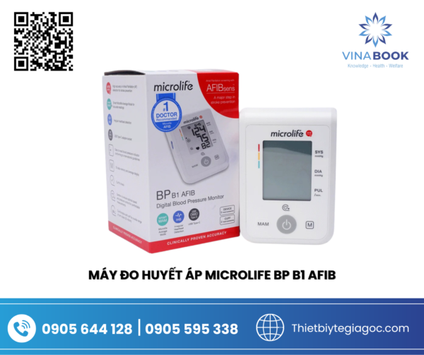 Máy đo huyết áp Microlife BP B1 AFIB